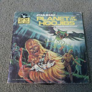 Star Wars - Planet of The Hoojibs on 33 1/3" vinyl with read - along book